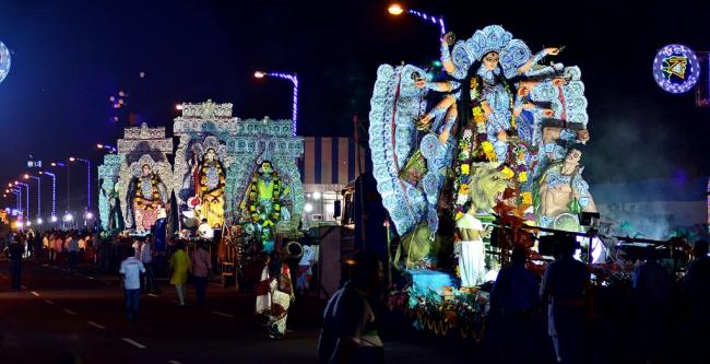 Bengal’s Republic Day tableau to highlight Sharod Utsav Bengal’s Republic Day tableau to highlight Sharod Utsav