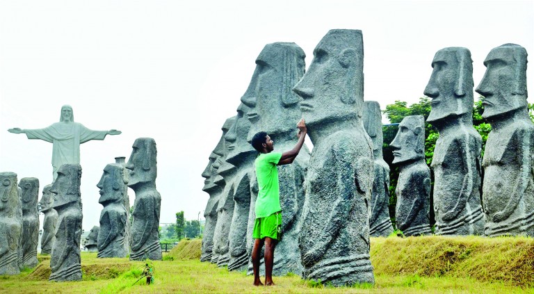 Replicas of ‘Seven Wonders of the World’ inaugurated at Eco Park