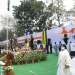 Mamata Banerjee attends Republic Day parade at Red Road – 26.01.2021
