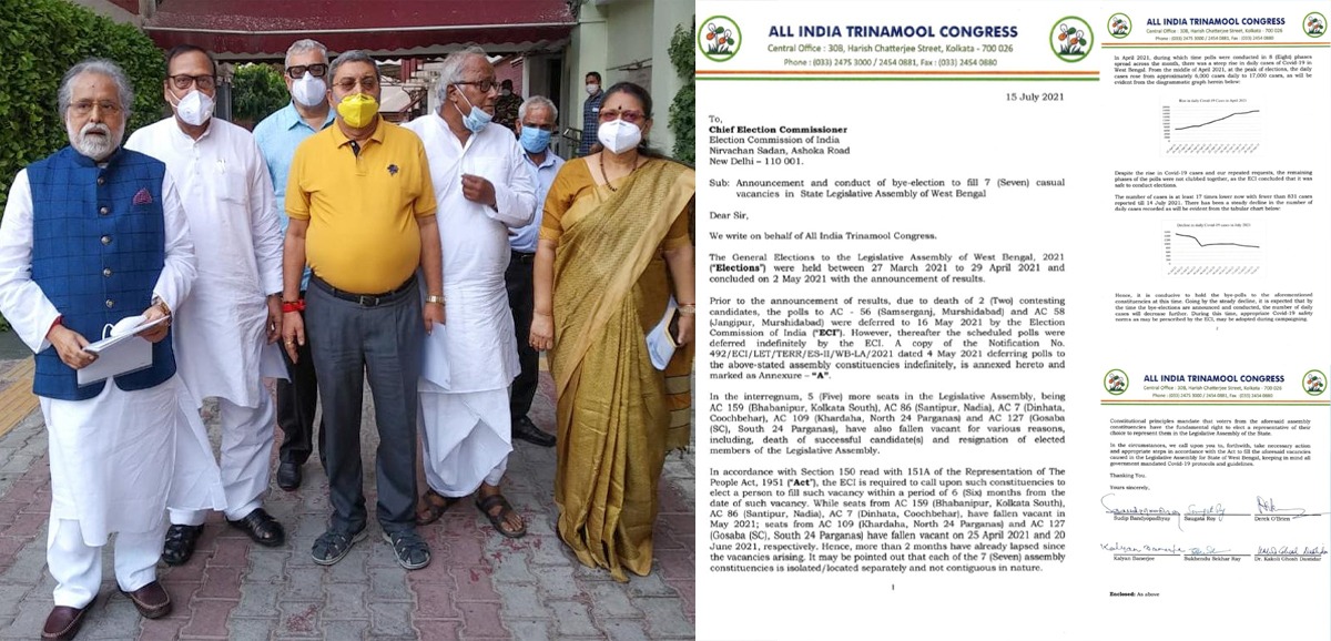 Hold bye-elections within 6 months, demands Trinamool Congress from Election Commission Hold bye-elections within 6 months, demands Trinamool Congress from Election Commission