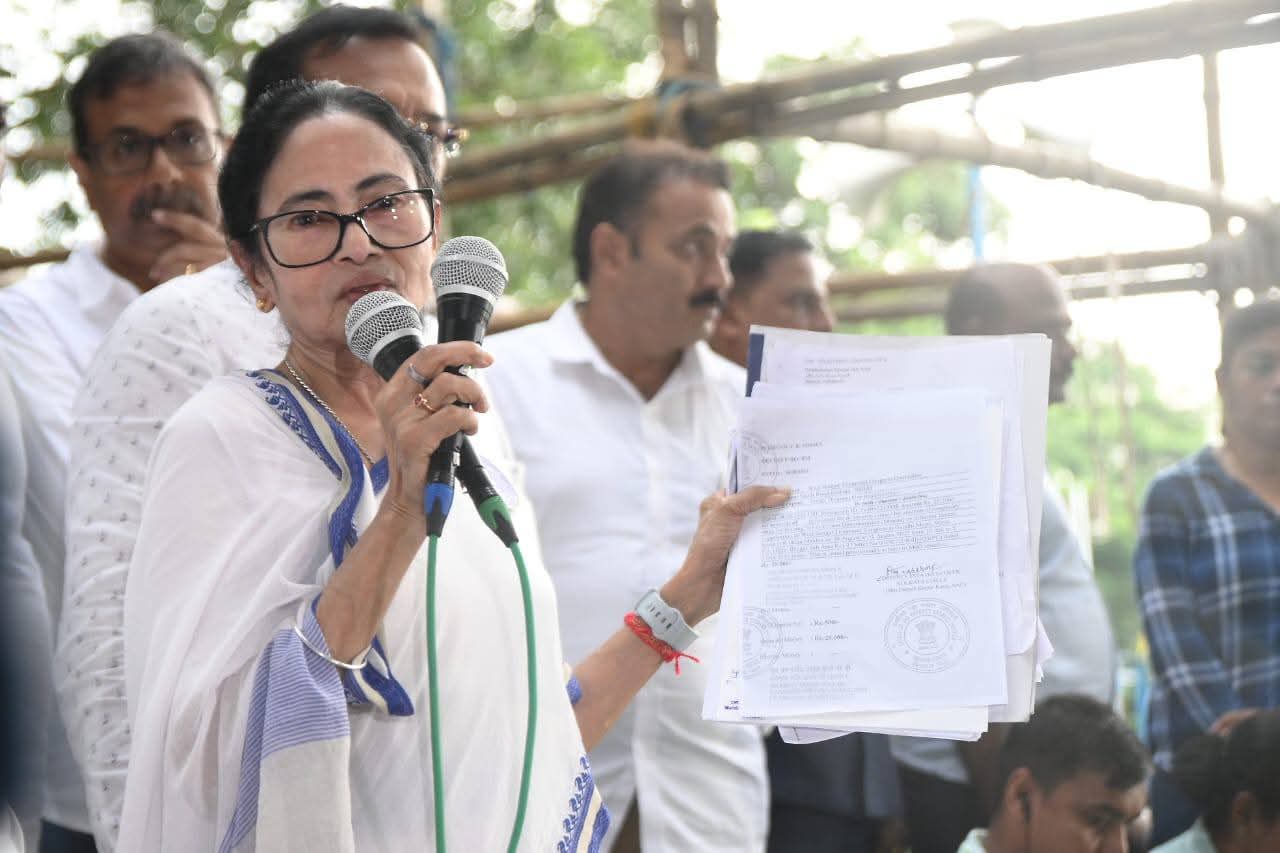 The army is being used for political gains: Mamata Banerjee The army is being used for political gains: Mamata Banerjee