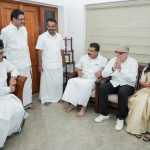 State Convenor P. V. Anvar, Leader of the AITC Parliamentary Party in Rajya Sabha, MP Derek O’Brien and Lok Sabha MP  Mahua Moitra met Sayyed Sadiq Ali Shihab Thangal, recognising the Kodappanakkal family’s vital role in promoting religious harmony in the state